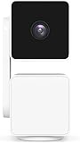 WYZE Cam Pan v3 Indoor/Outdoor IP65-Rated 1080p Pan/Tilt/Zoom Wi-Fi Smart Home Security Camera with Color Night Vision, 2-Way Audio, Compatible with Alexa & Google Assistant, White (AU Plug)