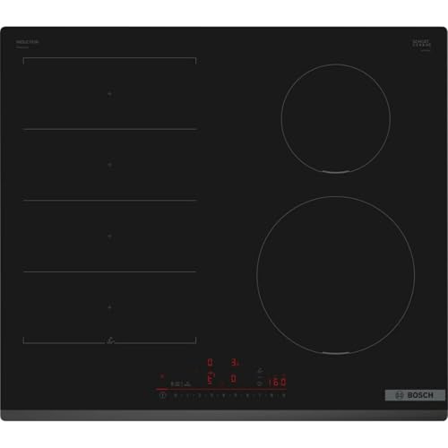 Bosch PIX631HC1E, Série 6, Plaque induction, 60 cm, 4 feux, Noir