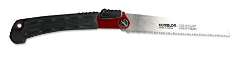 Komelon US-210 Utility Folding Saw, 8", Red Aluminum
