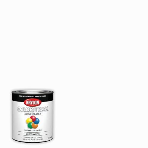 Krylon ColorMaxx Gloss Interior/Exterior Acrylic...