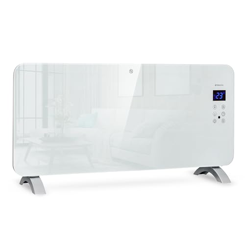 Termofol Radiateur Electrique Inertie WiFi - Radiateur Inertie Mobile - Radiateur Portable à Suspendre et à Tenir Debout - Chauffage Connecté - 2 000 W