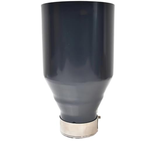 Punta de escape para coche de acero inoxidable con corte de barra protector