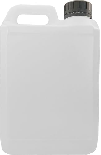 PSN HDPE 2.5 Litre Jerry Can Food-Grade Clear Plastic Water Tanks...