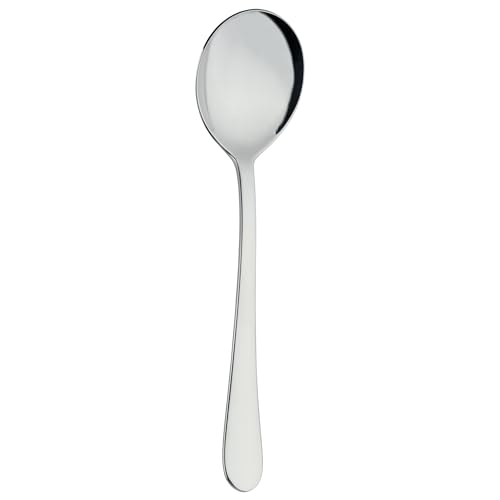 Grunwerg Windsor Soup Spoons, 18-0 Stainless Steel, Set of 12
