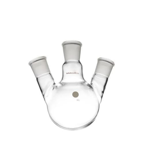 Flacon de distillation 250 ml 19/26 à 3 cols pour vos travaux d'extraction