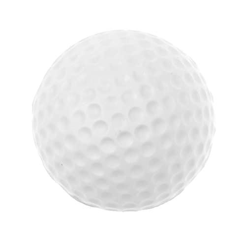 Homyl 10pcs Esponja De Espuma Pu Treinamento De Golfe Bolas Macias Bolas De Prática De Golfe - Branc