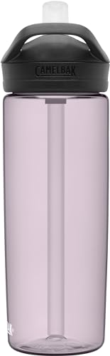 Image of CamelBak Eddy+ Water Bottle with Bite Valve Straw, Leak‑Resistant Easy‑Sip Design for Everyday Hydration, 20oz, Purple Sky