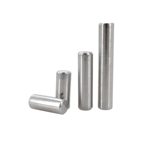 Pasador del eje M6 40mm y barra redonda de posicionamiento para bloqueo de piezas mecánicas 20uds