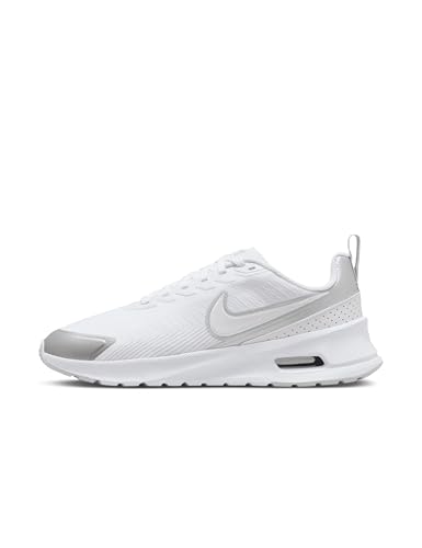 Nike Women's Air Max Nuaxis Shoes, White/White-Pure Platinum, 8.5