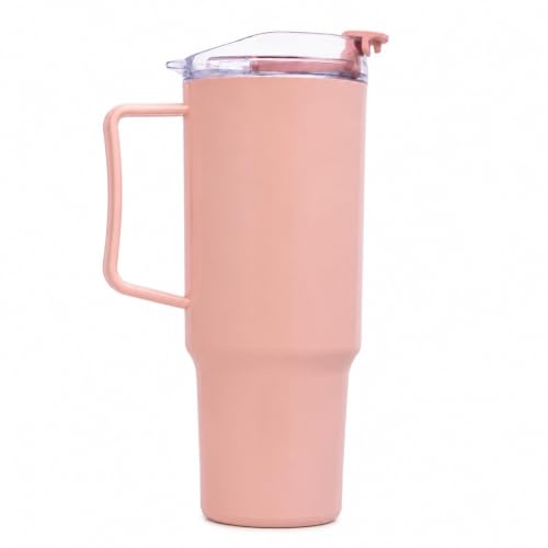 Image of 1800ml Large Water Tumbler with Handle & Straw | BPA-Free Reusable Sipper Cup with Flip Lid | Spill-Resistant Travel Mug for Gym Office College & Daily Use