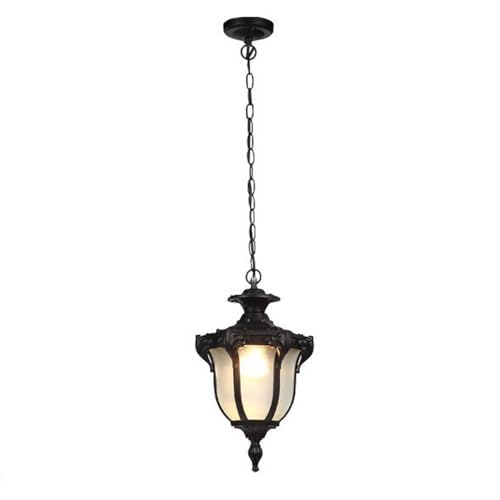 Suspension d'extérieur étanche E26 luminaire de jardin encastré 24cm