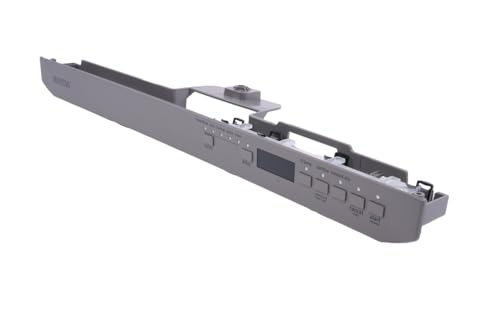 Whirlpool W10910626 Dishwasher Control Panel Assembly, Gray