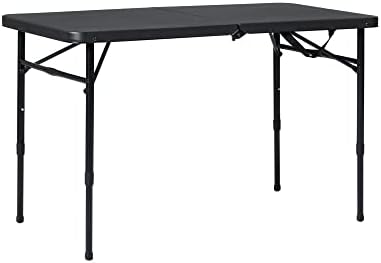 40"x20" Modern Black Wood Desk - Sturdy Home Office Computer Table For Bedroom Or Study