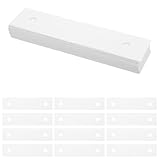 YARNOW 320 Stück Einwegpapier Kinnstütze für Optometrie Hygienische Einmal unterlage für Augenprüfgeräte Weißes Verbrauchsmaterial für Sehtests Pack für Professionelle Brillenläden