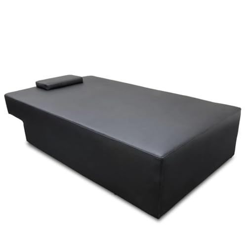 A&A Thai Massage Bed | Sturdy| Low and Wide | Dense Foam | Rich PU Vinyl | 500 lbs | T-21