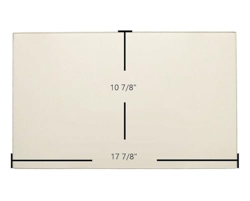 Blaze King Chinook 30, CK24C, CK24F, Caldera, King 40, Sirocco SC30, Ashford 30.2 Door Glass Replacement 17 7/8" x 10 7/8" High-Temperature Ceramic Glass Panel (130-0243 / s.z0243) - Pyro Gl...