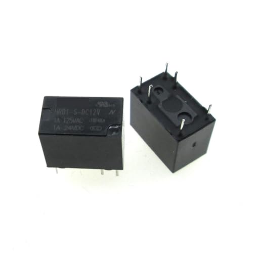 Relé HRB1-S-DC12V miniatura HKE DIP6 de bajo consumo para aplicaciones electrónicas de 12V