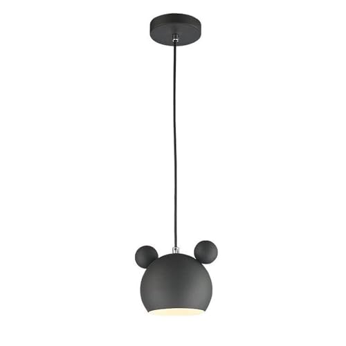 Lámpara de araña nórdica de oso para iluminar habitaciones infantiles