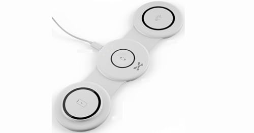 ゴーステック 3in1 15W急速充電対応 折りたたみ型MagSafe付ポータブルチャージャー GHONRGST01