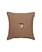 GANT Funda de cojín Archive Shield, color nogal, tamaño 50 x 50 cm