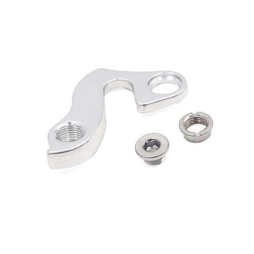 A ABSOPRO Noleggio Bici Ingranaggio Posteriore Mech Deragliatore Appendiabiti Adattatore Convertitore Tono Argento Sostituzione dell'articolo