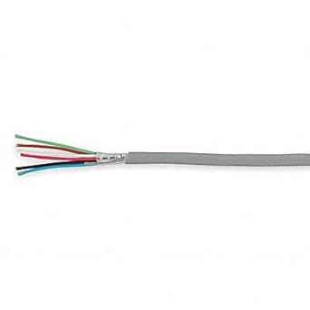 Comm Cable, Shielded, Riser, 18/6, 500 Ft.: Amazon.com: Industrial ...