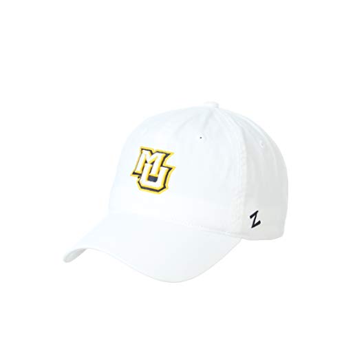 NCAA Marquette Golden Eagles Mens Adjustable Scholarship Hat White, Marquette Golden Eagles White, Adjustable