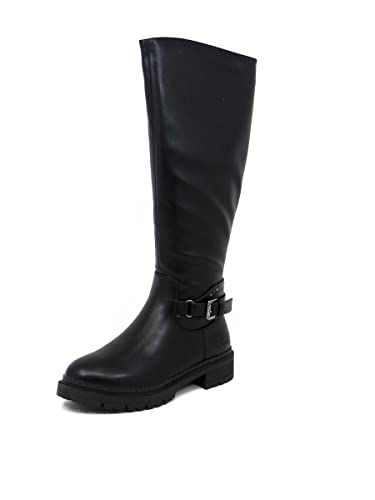 Stivale donna alto Lumberjack Jacqueline, Stivali ad Altezza Ginocchio Donna, Black, 37 EU