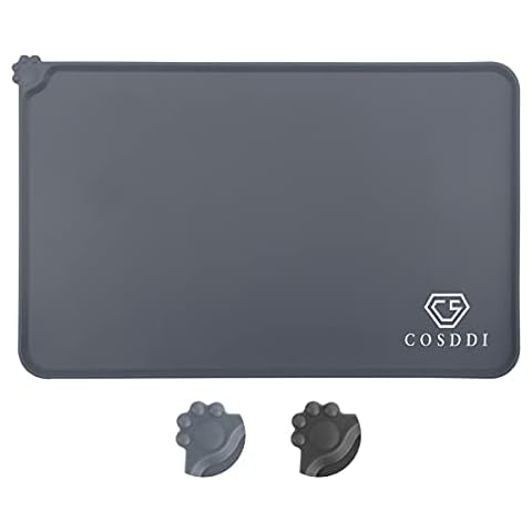 CS COSDDI Futtermatte Hund rutschfeste Napf unterlage Hunde Cover