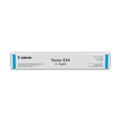 Toner Canon 034 haute précision pour des textes noirs nets et durables