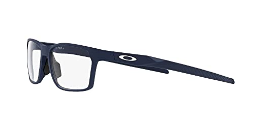 Image of Oakley Mens OX8174F Hex Jector Low Bridge Fit Rectangular Eyeglasses