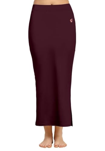 TRENDMALLS Women's Polyester Spandex Stretchable Straight Saree Shapewear Petticoat for Women, Cotton Blended, Skirts for Women, Saree Shaper