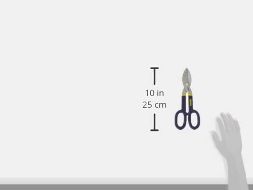 Miniatura 6 de IRWIN Tools (22010) - Tijeras de hojalata (hoja plana, 10.0in)