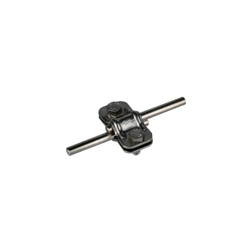 Dehn 459029 Dreistockklemme Schiebe Uni 8 – 10/8 – 10 mm NIRO V2 A