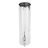 POENVFPO Tubo de Estufa con Regulador de Tiro, Tubo de Chimenea Reforzado de Acero Inoxidable 304 para Salida de Humos, Asa Giratoria para Control de la Velocidad de Combustión de la leña. (M)