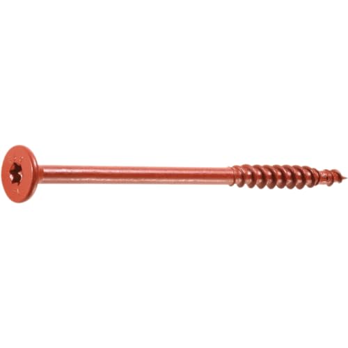 FastenMaster Flatlok No. 14 x 5 in. L #40 Torx ttap Flat Head Epoxy Carbon Steel Wood Screws
