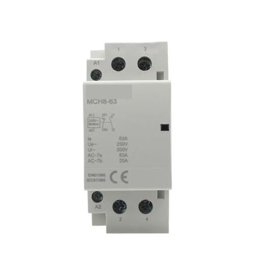 Contacteur modulaire 63A MCH8-63 pour piloter vos circuits de chauffage 230V 2P 2NC