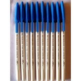 Reynolds 10 Pens 045 Fine Carbure Ball Point Pen 0.45 Mm Tip Blue