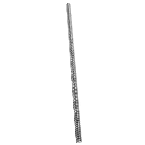 Fitvell Stainless Steel 1/4\"-28 Thread Size Fully Threaded Rod 12\" Length (300mm) 2PCS
