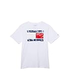  Tommy Hilfiger Varones Manga corta Playera - Blanco - S