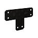 Simpson Strong Tie APVT6 Outdoor Accents? Avant Collection? ZMAX?, Black Powder-Coated T Strap for 6x6, 8-Pack