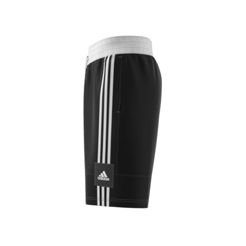 adidas Short masculino Speed X 3G, Preto/branco/branco, G