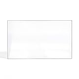 Vitre Brisach DM 67   Verre Rectangle pour Insert   568 x 357 mm (L1 x H1)   4 mm autonettoyant