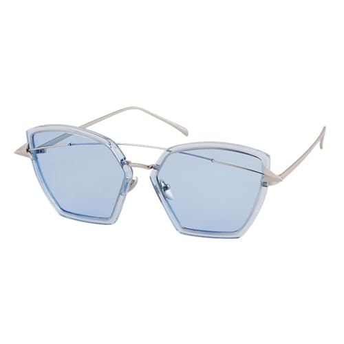 Lunettes de soleil cat eye pour femme avec monture métallique fine MUTYNE