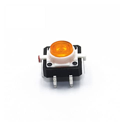Microinterruptor para reparar paneles electrónicos con pulsador LED táctil de 12mm 8
