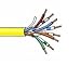 1700AU8 1 Reel 24 AWG 4 Bonded-Pairs CAT5E CMR Riser Non-Shielded Voice & Data Cable - Yellow - UnReel Belden (Units of 1000 Feet)
