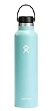 Hydro Flask Water Bottle - Insulated Stainless Steel - Non Spill, Leakproof in 24 Oz Dew