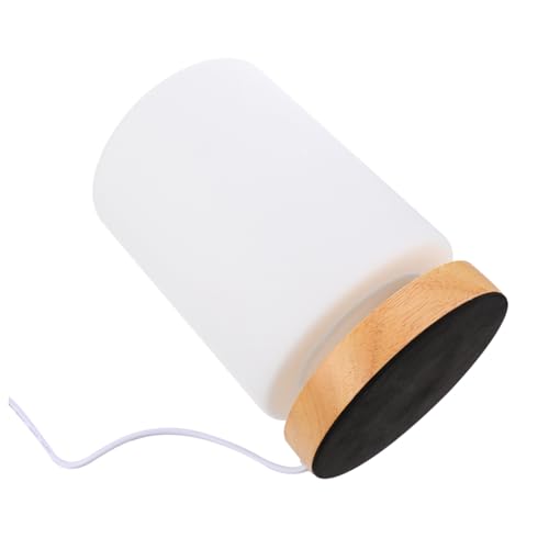 Lámpara de Mesa Cilíndrica con Luz LED Ajustable y Carga USB miniatura 7