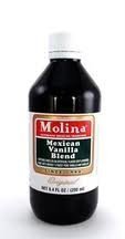 Molina Vanilla Blend 8.4 Oz. (Pack of 4) by Molina Mexican Vanilla
