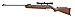 Crosman 30021 Vantage .177-Caliber NP Break Barrel Air Rifle With Scope